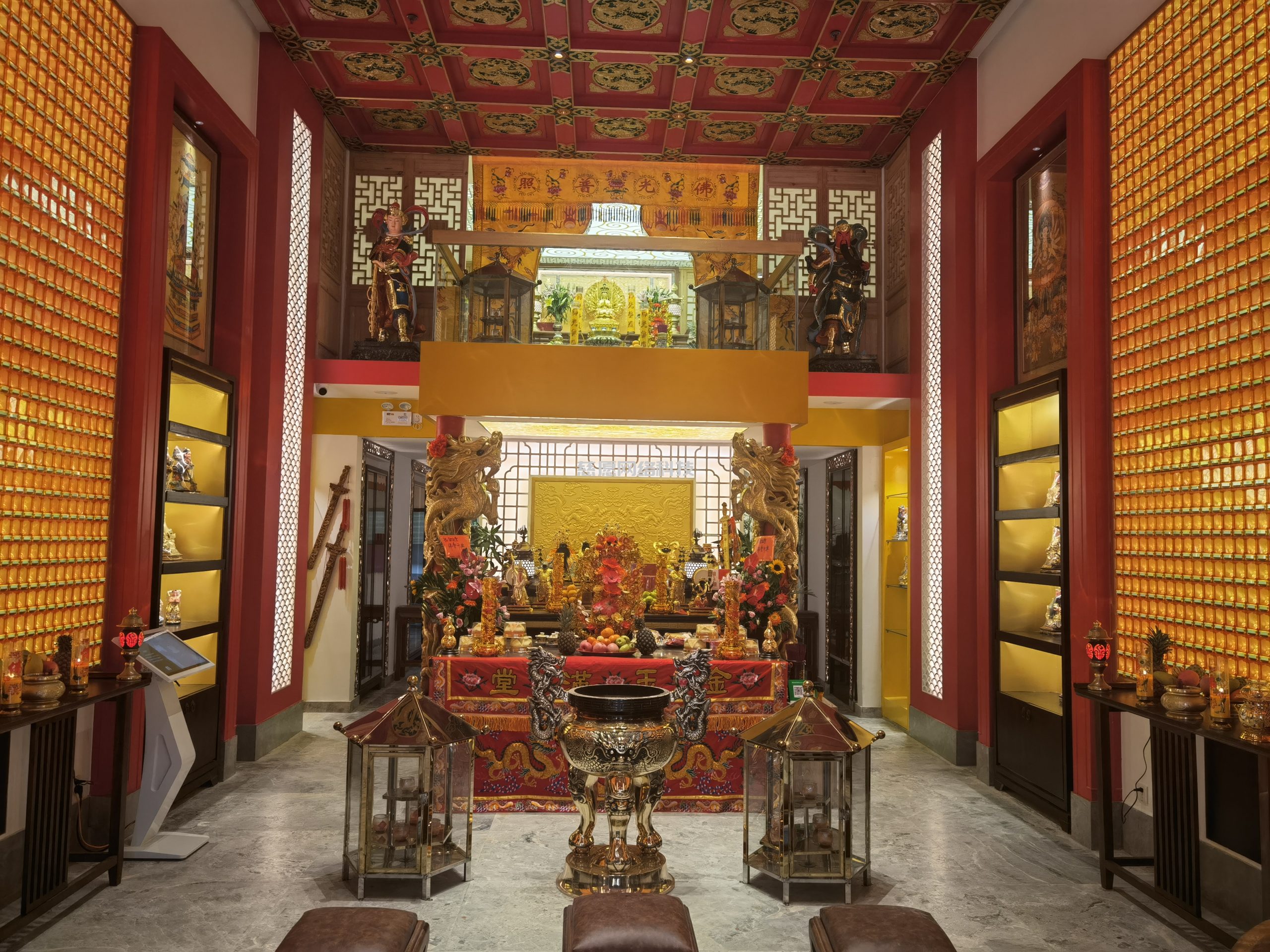 財(cái)神殿萬佛墻|上下兩層僅100平，萬神駐蹕，氣勢(shì)恢宏！